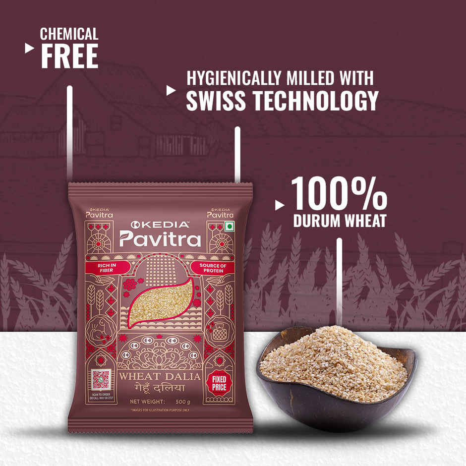 Kedia Pavitra Wheat Dalia
