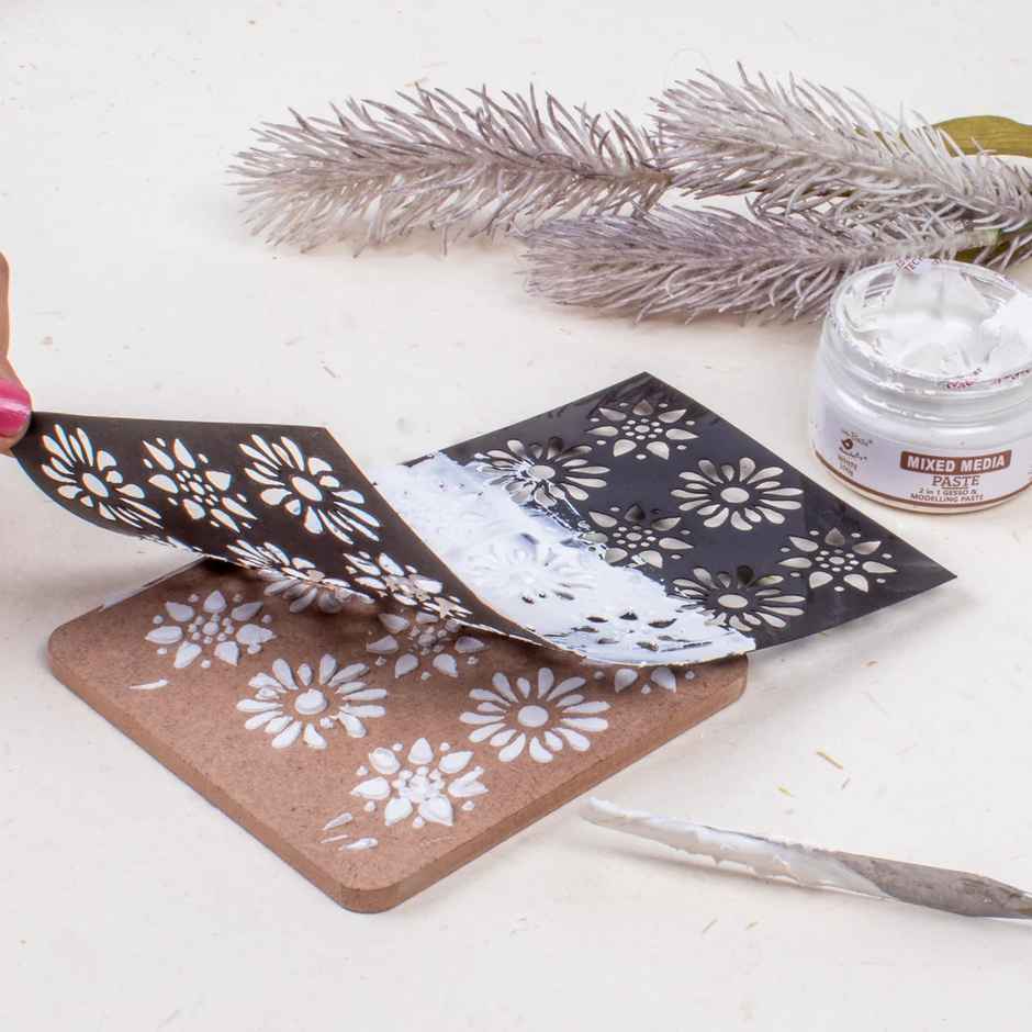 Itsy Bitsy 2 in 1 Gesso Modelling Paste White 100 gms Bottle Lb