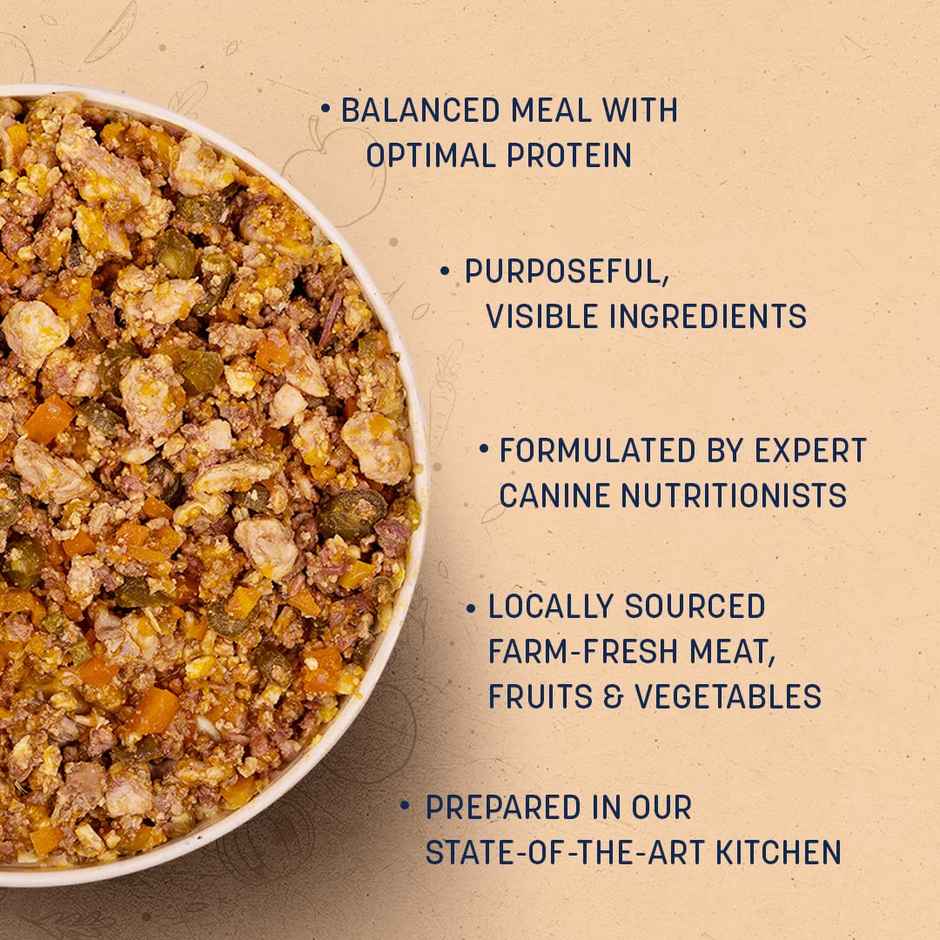 HUFT Sara's Wholesome Chicken &  Turkey  Dog Food Pack Combo