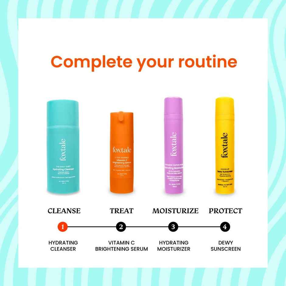 Foxtale Gentle Hydrating Cleanser/ Face Wash Combo  
