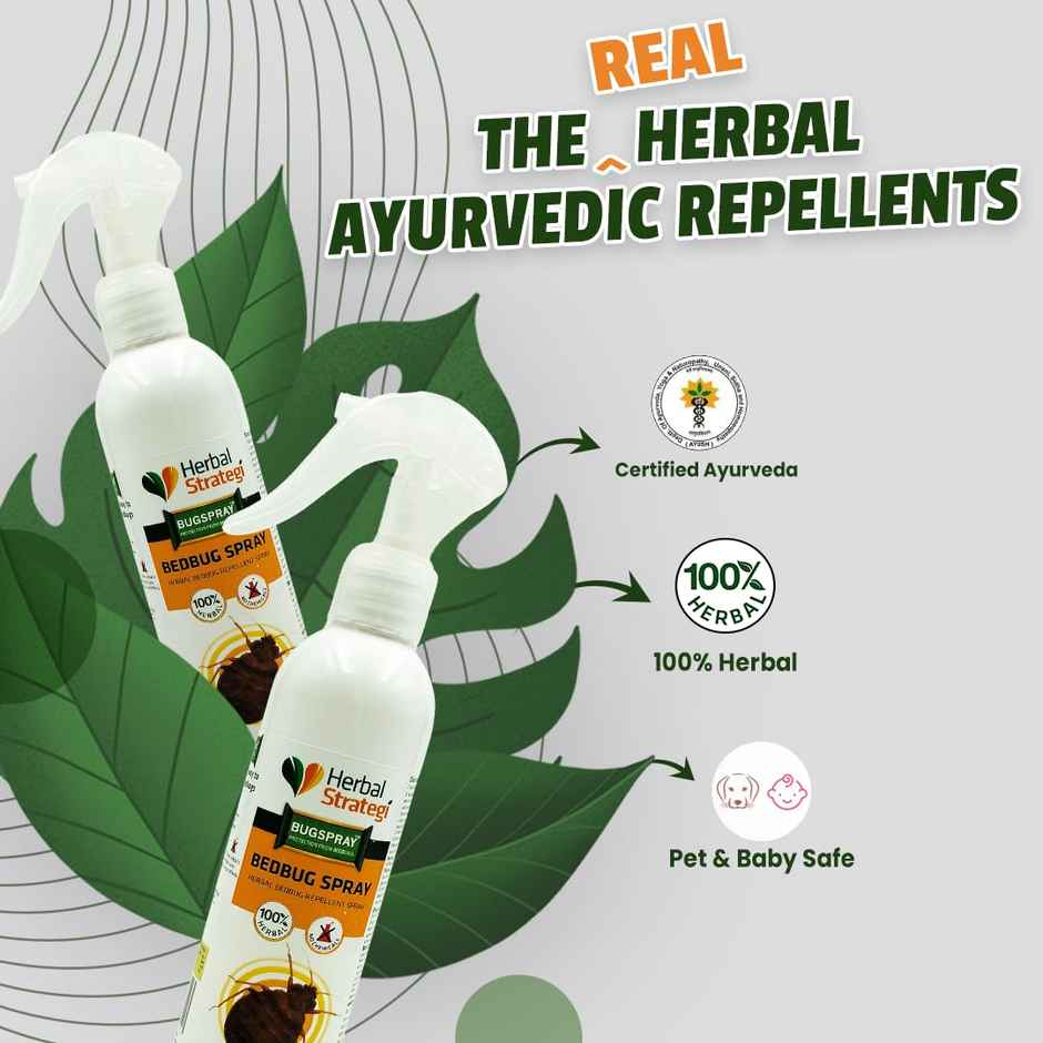 Herbal Strategi Bed Bug Repellent Spray