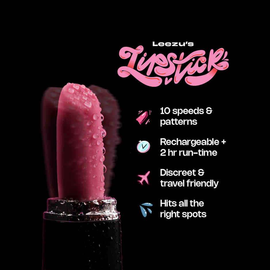 Leezu's Lipstick Bullet Personal Massager for Women