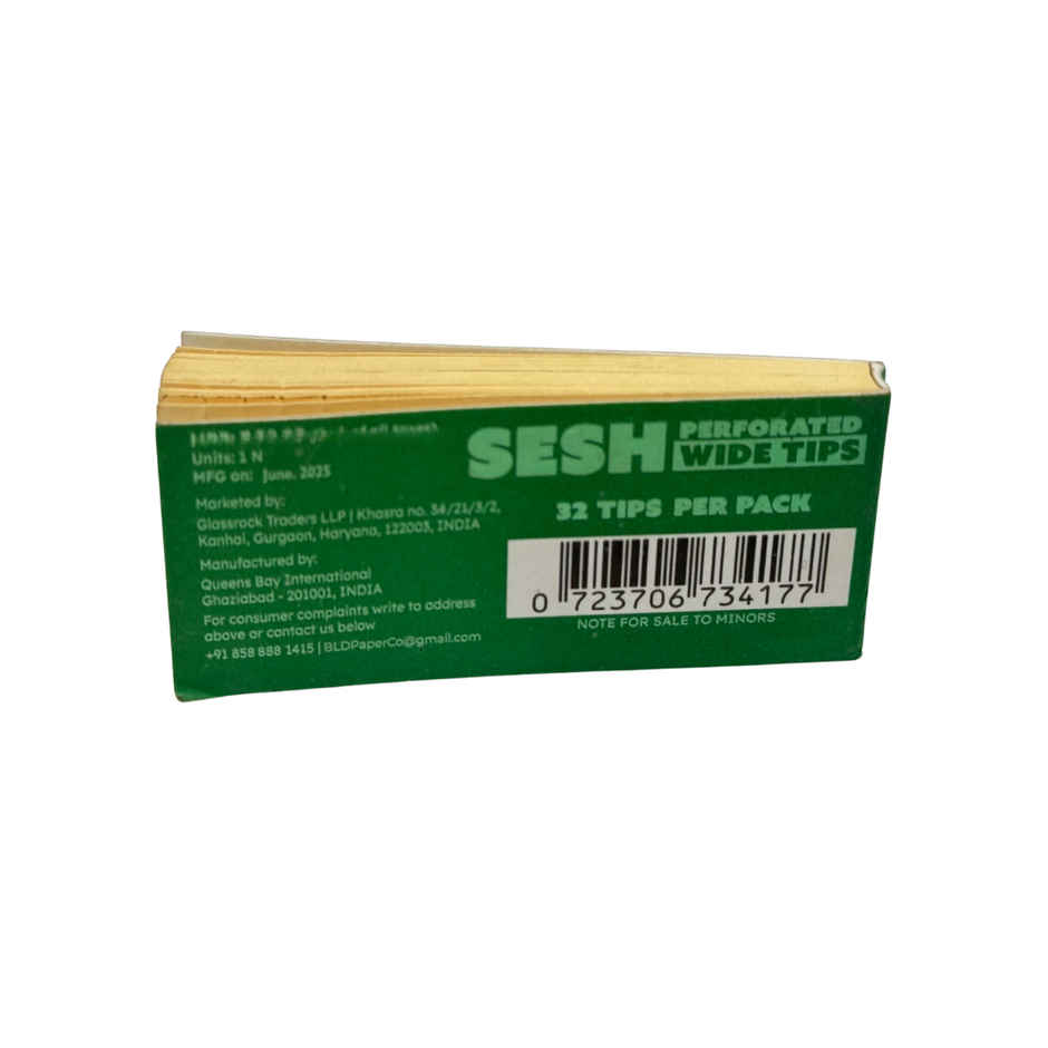 Sesh Brown Filter Tips 32 + 32 Roach Book