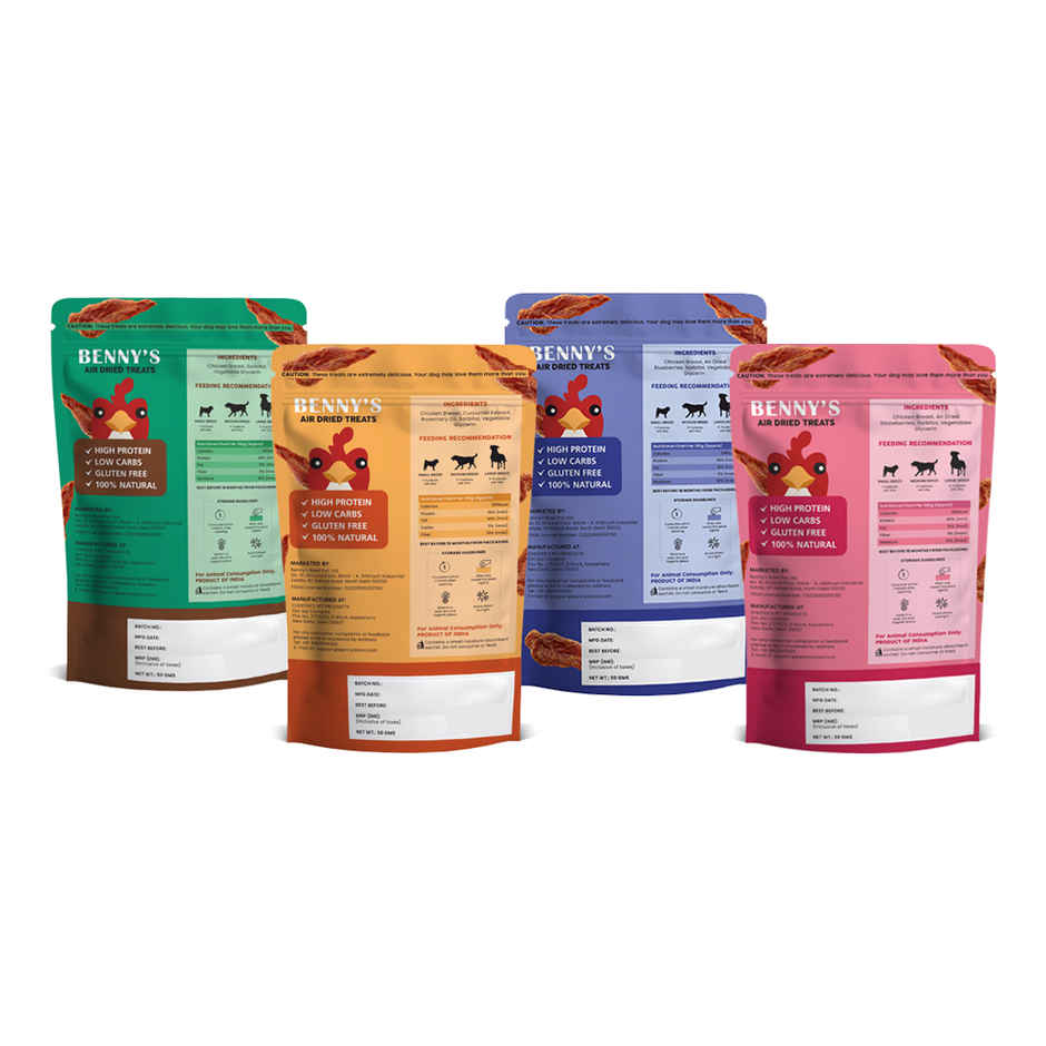 Benny's Bowl Chicken Jerkies Combo Pack