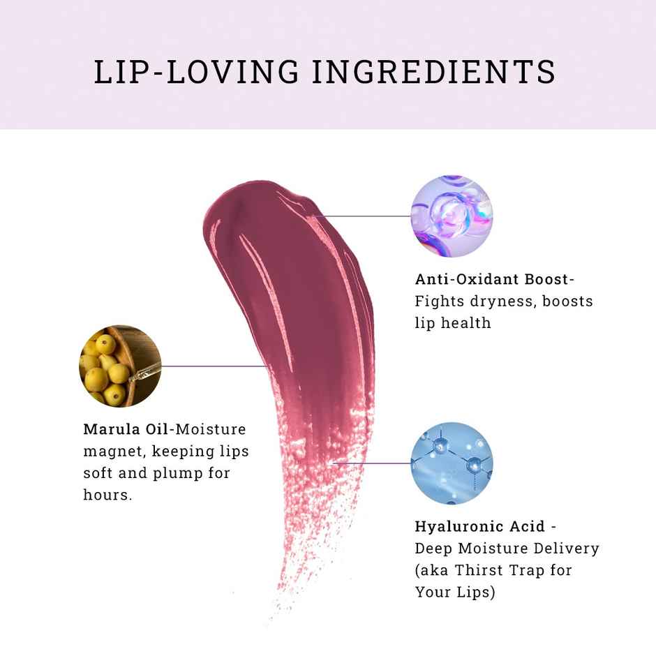 Lovetc Gloss | Glee | Etc High Glaze Lip Gloss | Mauve Miracles | 5.5 g
