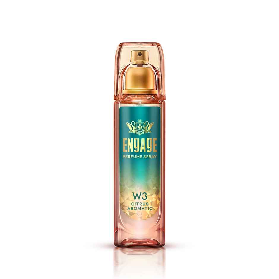 Engage W3 Perfume for Women, Citrus and Floral Fragrance Scent