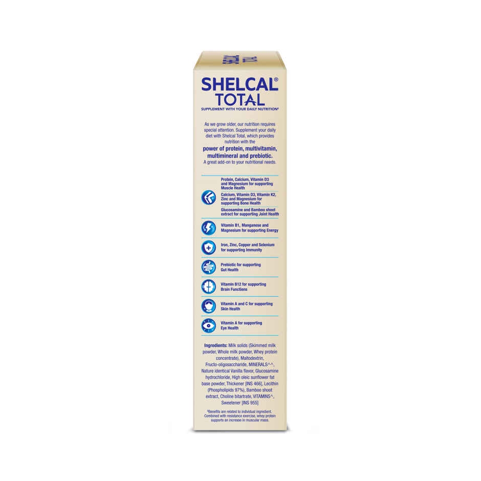 Shelcal Total Vanilla Flavour Powder