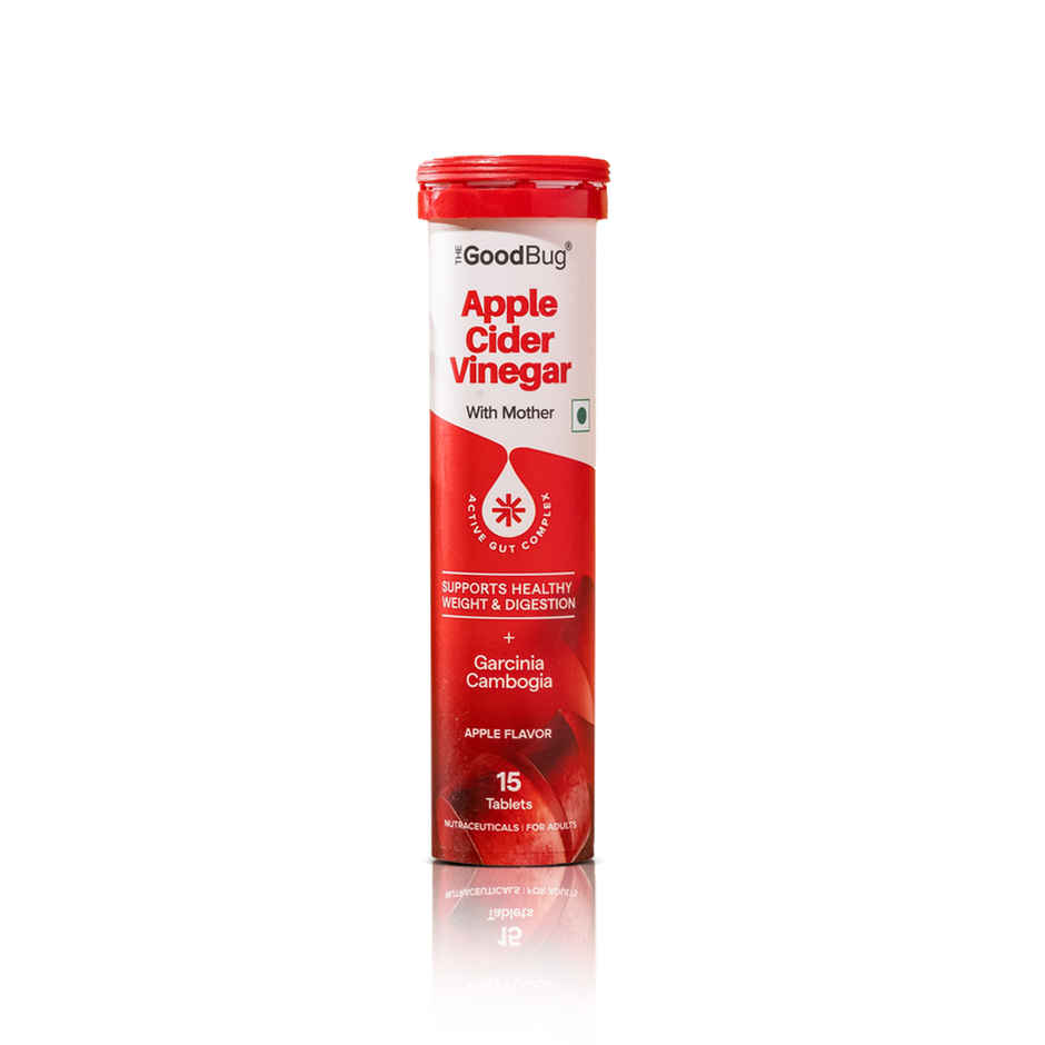The Good Bug Apple Cider Vinegar Effervescent | For Weight Management & Digestive Support