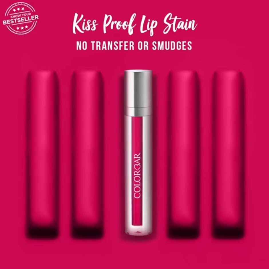 Colorbar Kiss Proof Liquid Lip Stain - Hollywood | Preservative Free