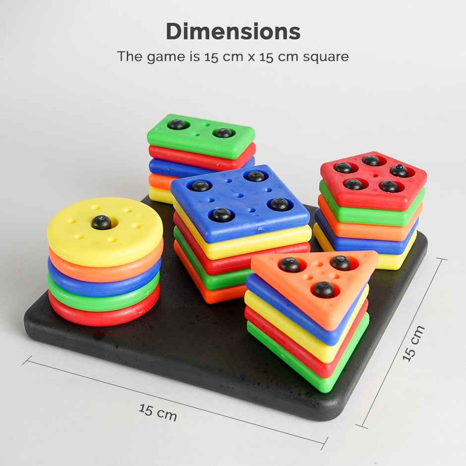 Ratna's Shape Stacker Square