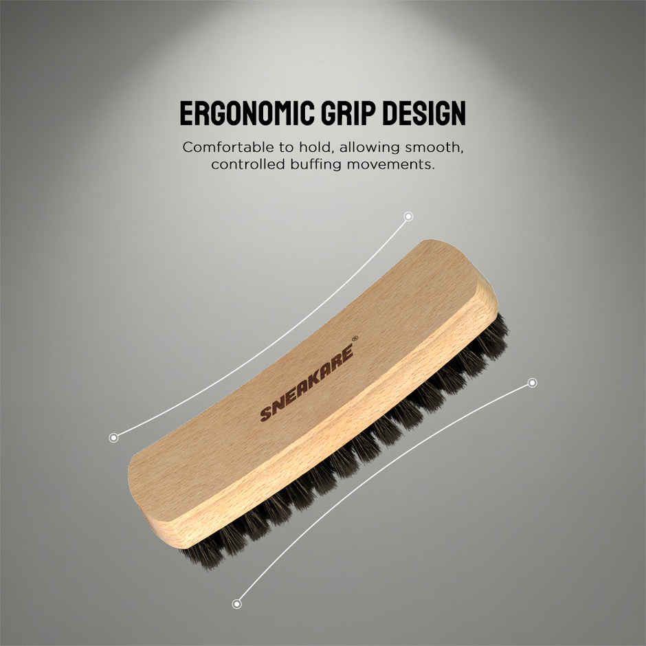 Sneakare Natural Shoe Polish and Care Brush