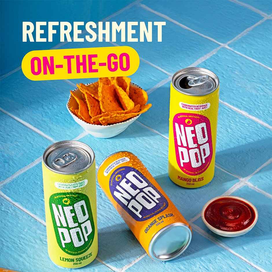 NEOPOP Orange Splash Can