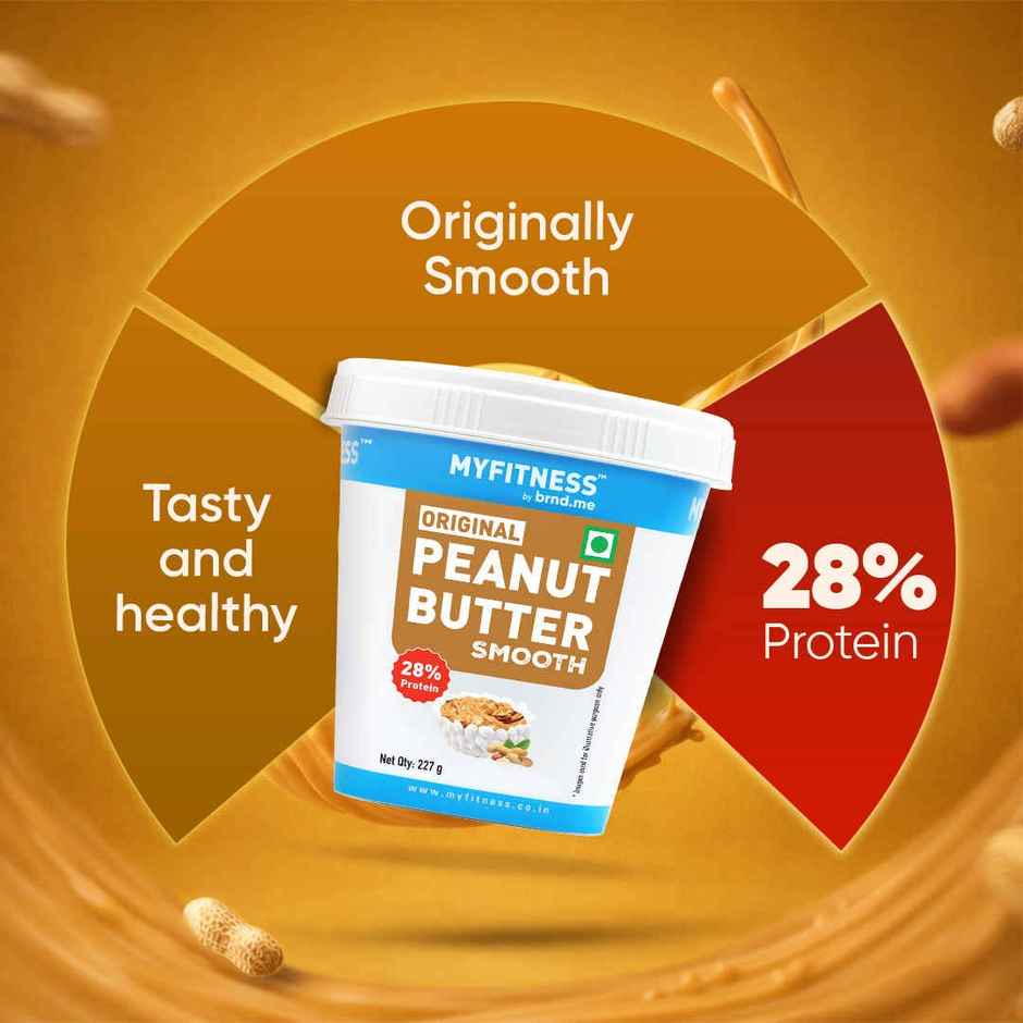 MyFitness Original Peanut Butter Smooth Spread | High Protein