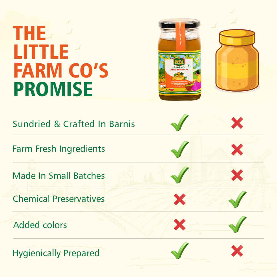 The Little Farm Co. Amla Murabba | oil free