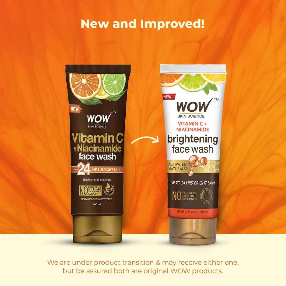 WOW Skin Science Vitamin C Face Wash