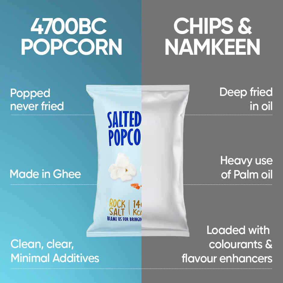4700BC Salted Popcorm | Jumbo Size | Zero Palm Oil