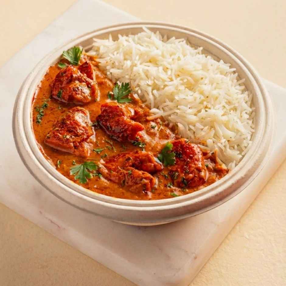 Butter Chicken & Rice  