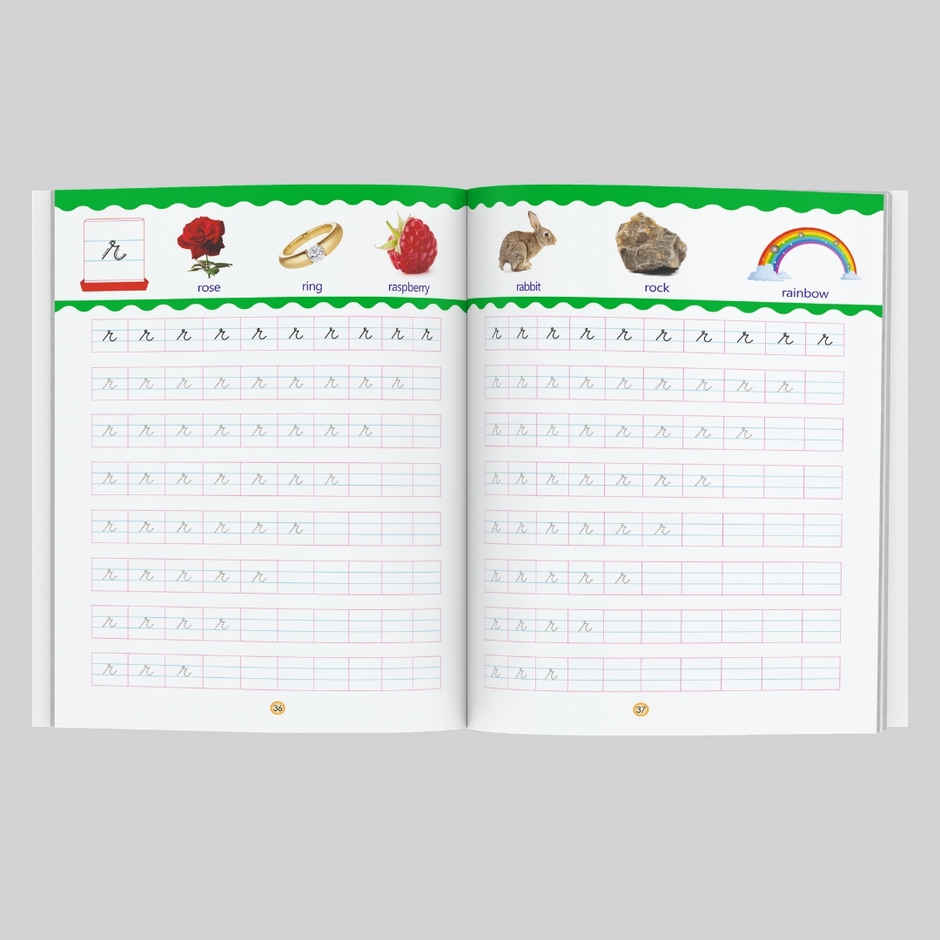 Maple Press Cursive Writing Book - Small Letters | Learn & Practice | Handwriting Practice Book | Age 2+ Years