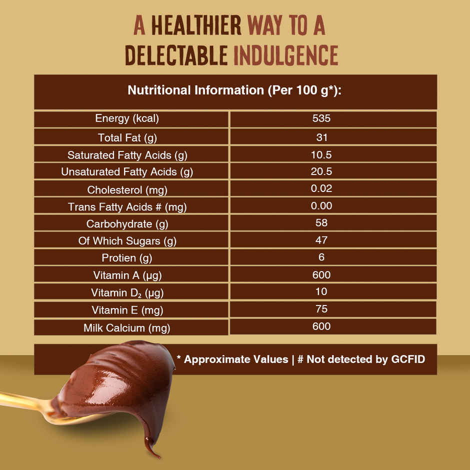 Nutralite Choco Spread Enriched With Milk Calcium Premium Chocolate and Real Hazelnuts - 275 g