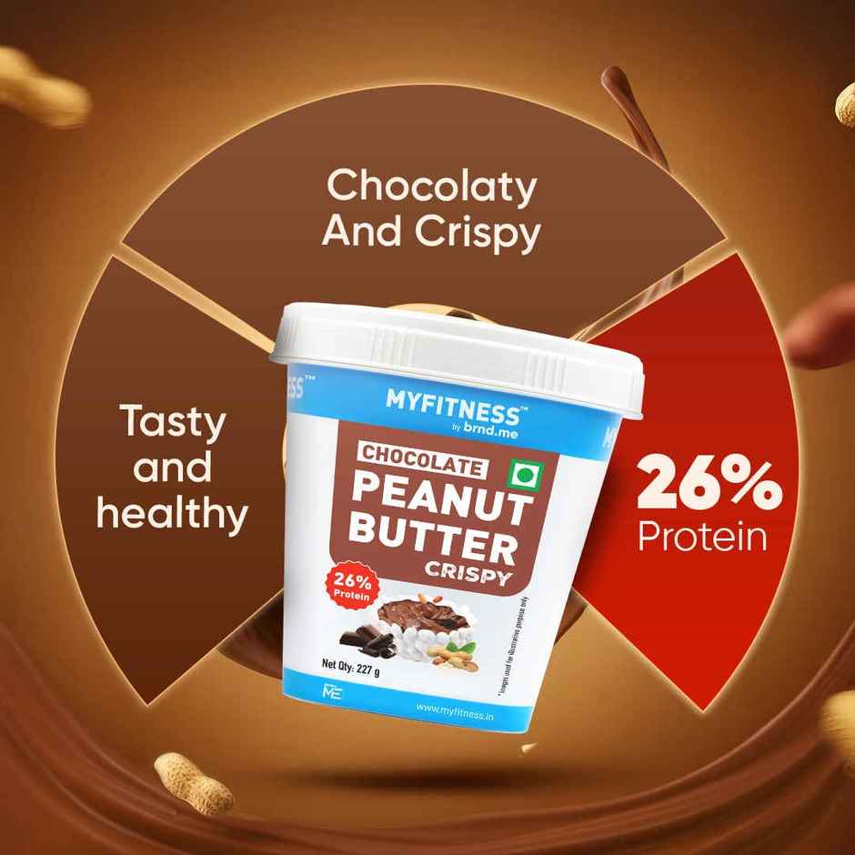 MyFitness Chocolate Peanut Butter Crispy Spread | High Protein