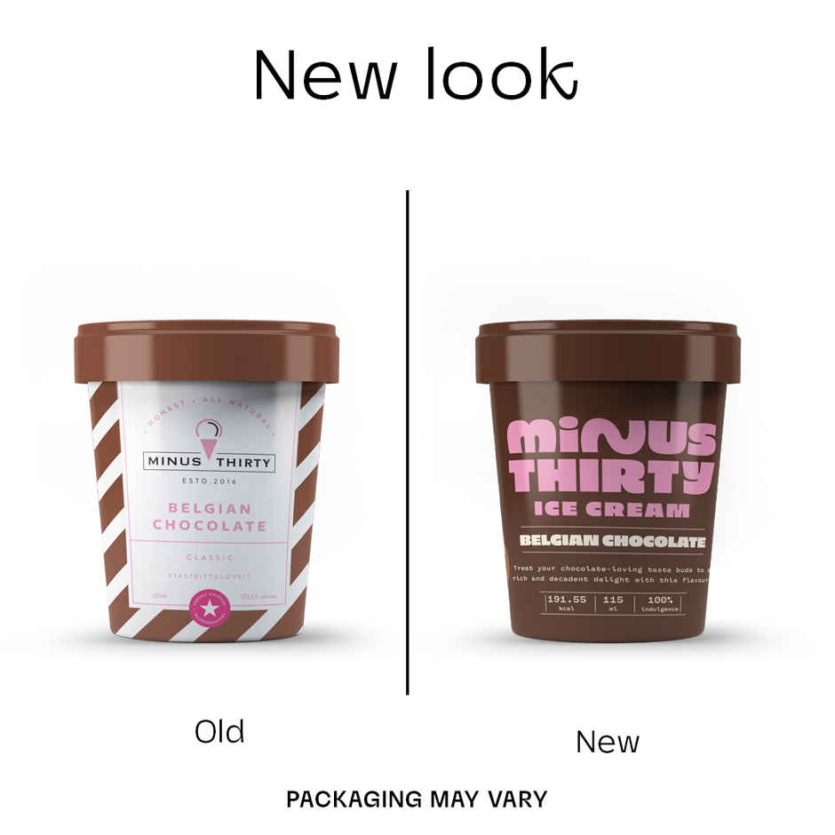 MINUS THIRTY Belgian Chocolate