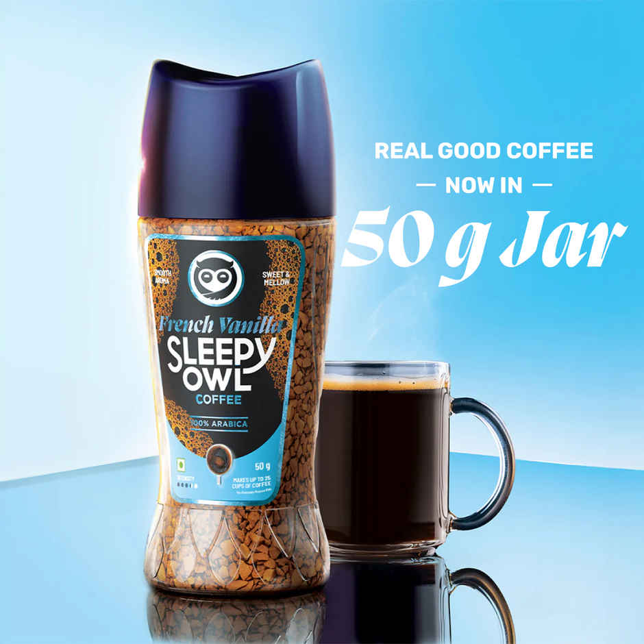 Sleepy Owl Premium Instant Coffee French Vanilla