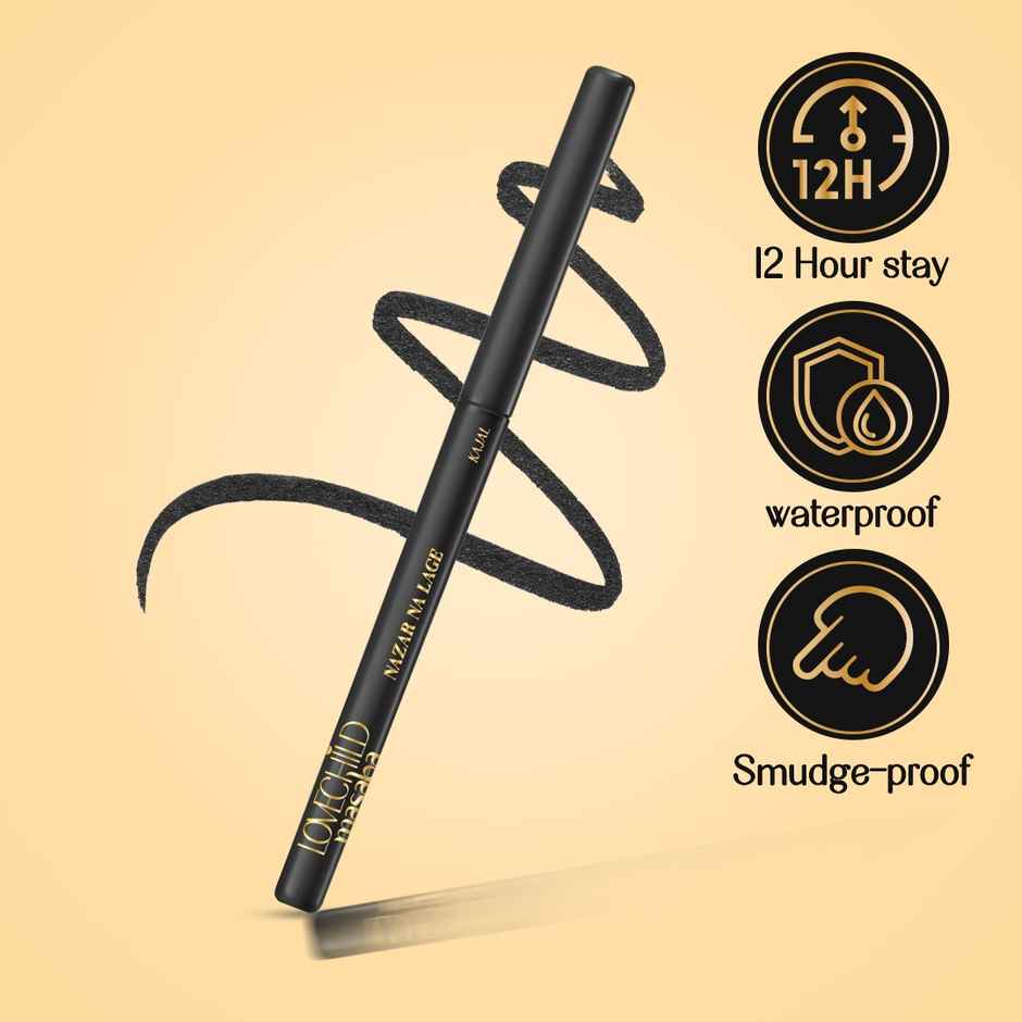 LoveChild Masaba Nazar Na Lage - Smooth | Talking Kajal - Intense Black