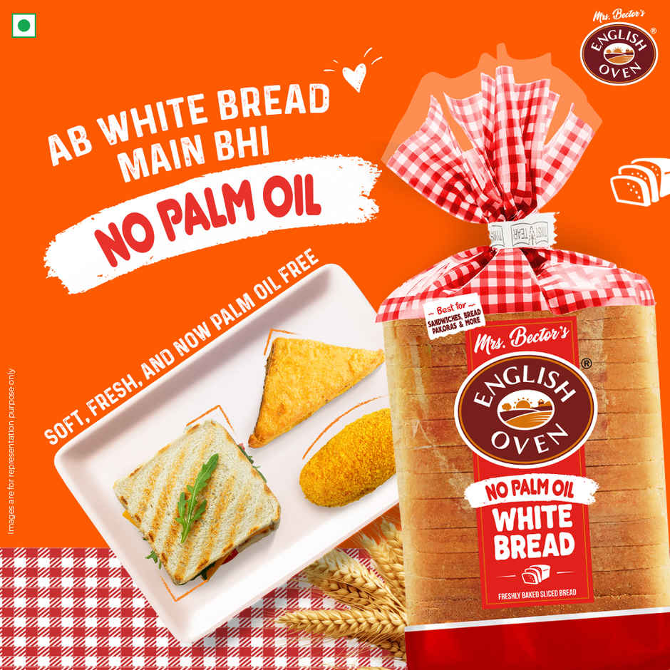 English Oven Premium White bread| No Palm Oil