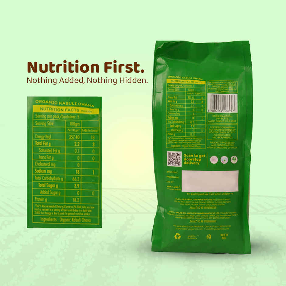 True Story Organic Kabuli Chana