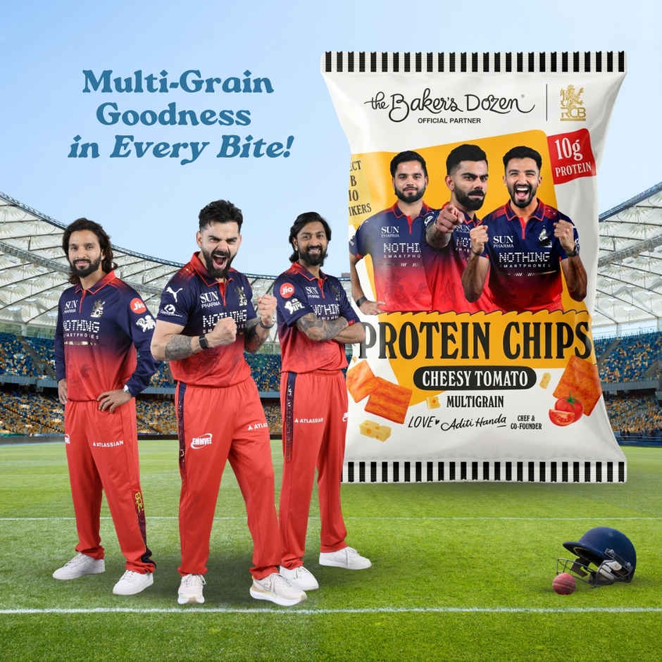 The Baker's Dozen Protein Chips - Cheesy Tomato