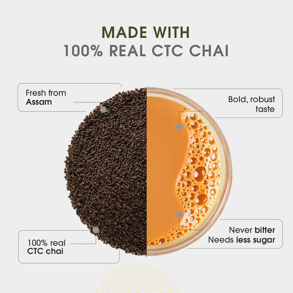 Teabox Kadak Chai | Premium Black Tea (CTC) with Strong Flavour and Aroma