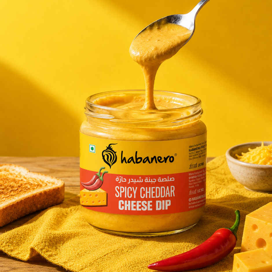 Habanero Creamy Spicy Cheddar Cheese Dip