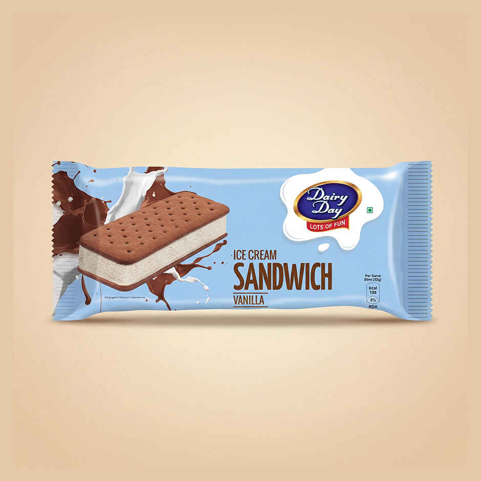 Dairy Day Vanilla Ice Cream Sandwich Combo 