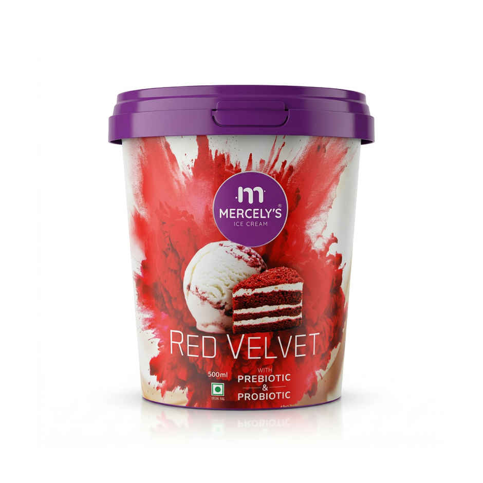 Mercely's Premium Red Velvet Family Pack Ice Cream Tub