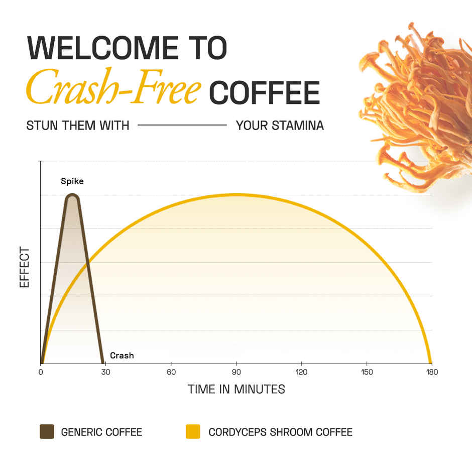 Ace Blend Cordyceps Mushroom Coffee | Natural Energy & Stamina Boost