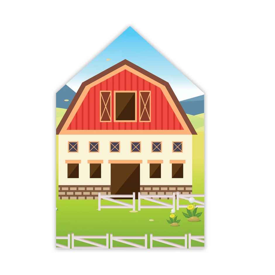 Itsy Bitsy Sticker Art Set Farm Approx 11.5 x 7.75 Inch 2sheets Pbhc Lb