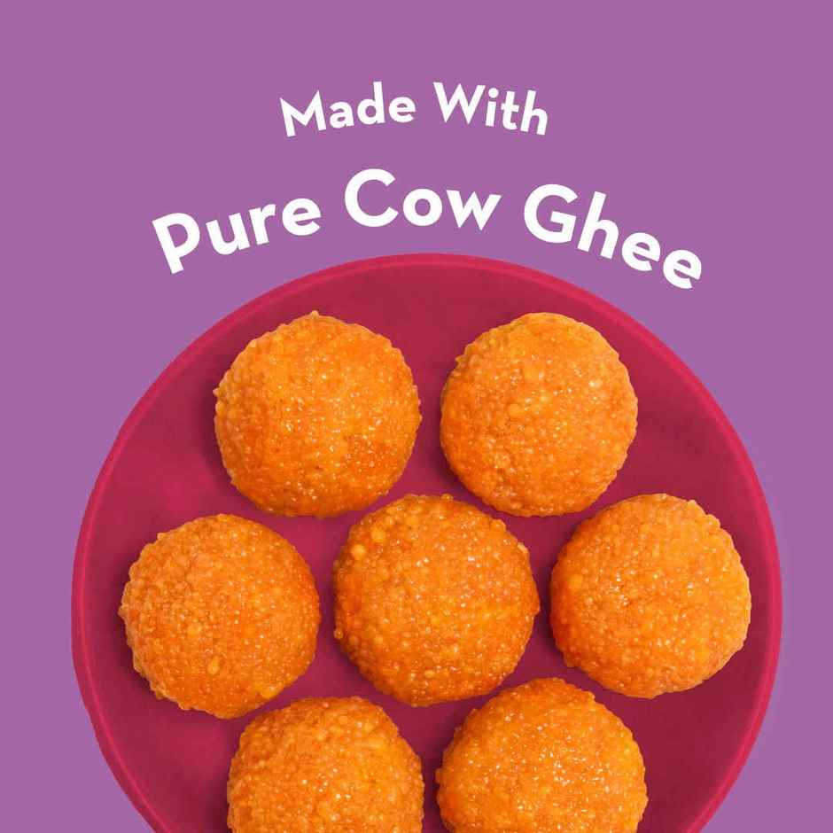GO DESi Ghee Motichoor Laddu | No Palm Oil | With Pure DESi Ghee
