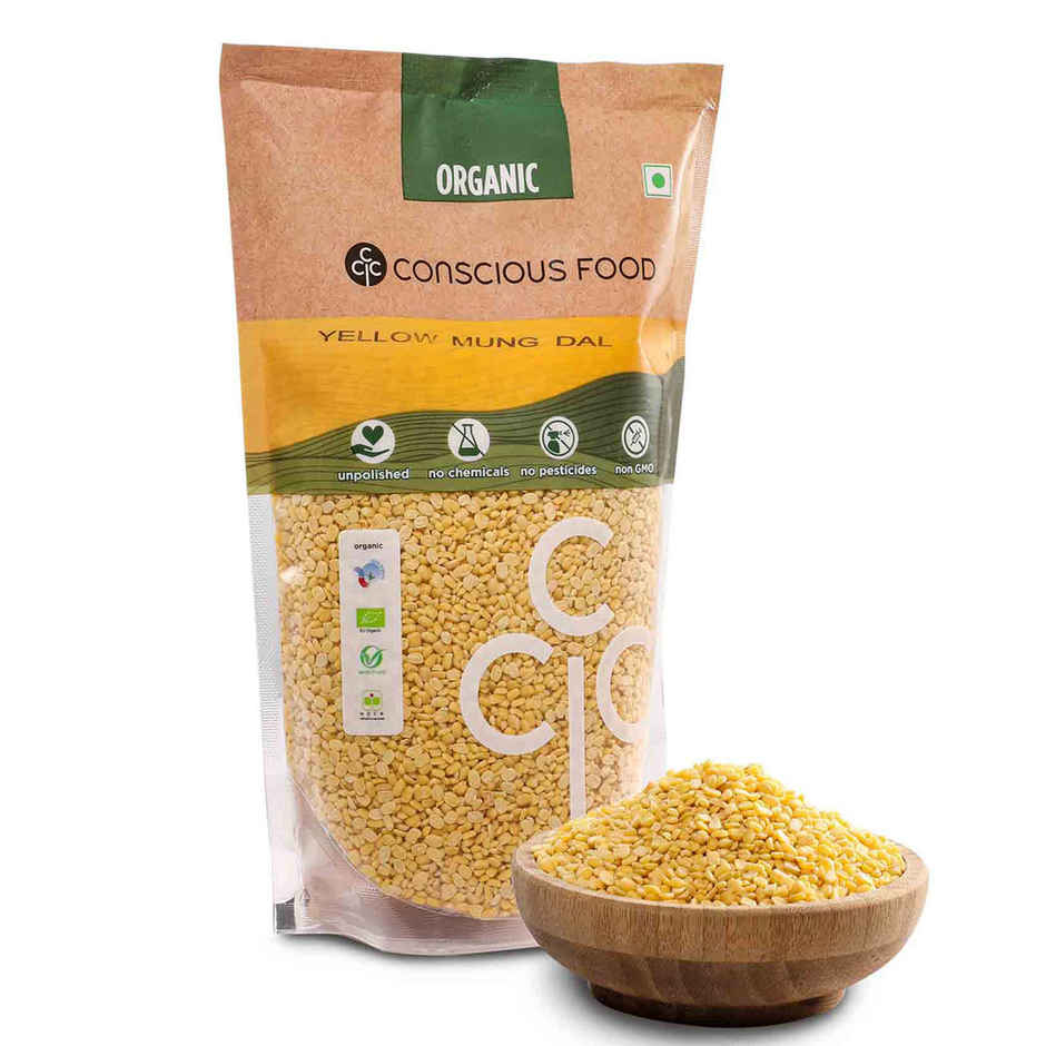 Conscious Food Organic Yellow Mung Dal