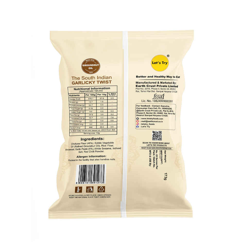 Let's Try Garlic Ribbon Murukku Combo