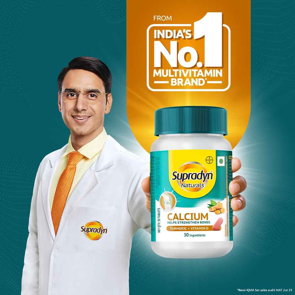 Supradyn Naturals Calcium Pack Of 30