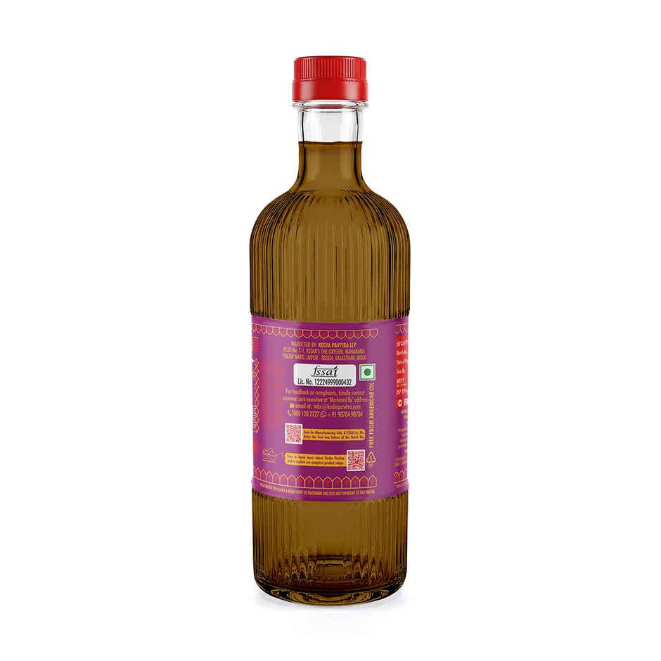 Kedia Pavitra Musturd Oil | Cold Pressed | Unrefined & Healthy Cooking Oil