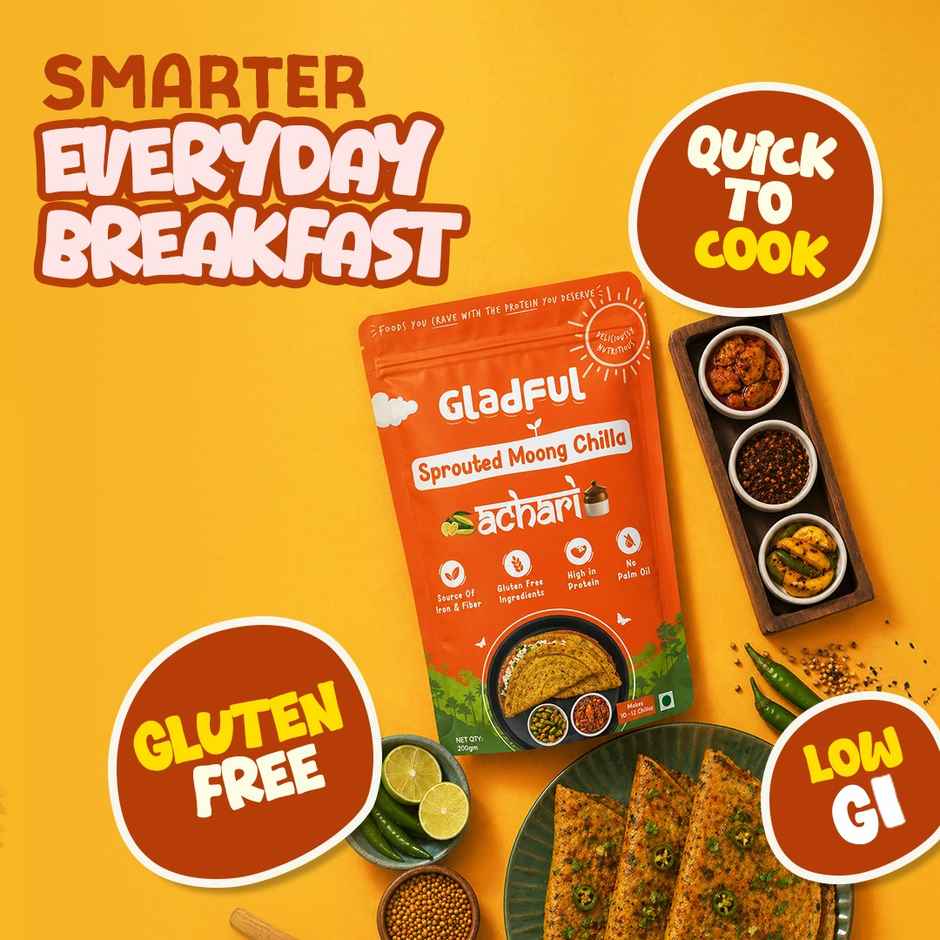 Gladful Achari Instant Chilla