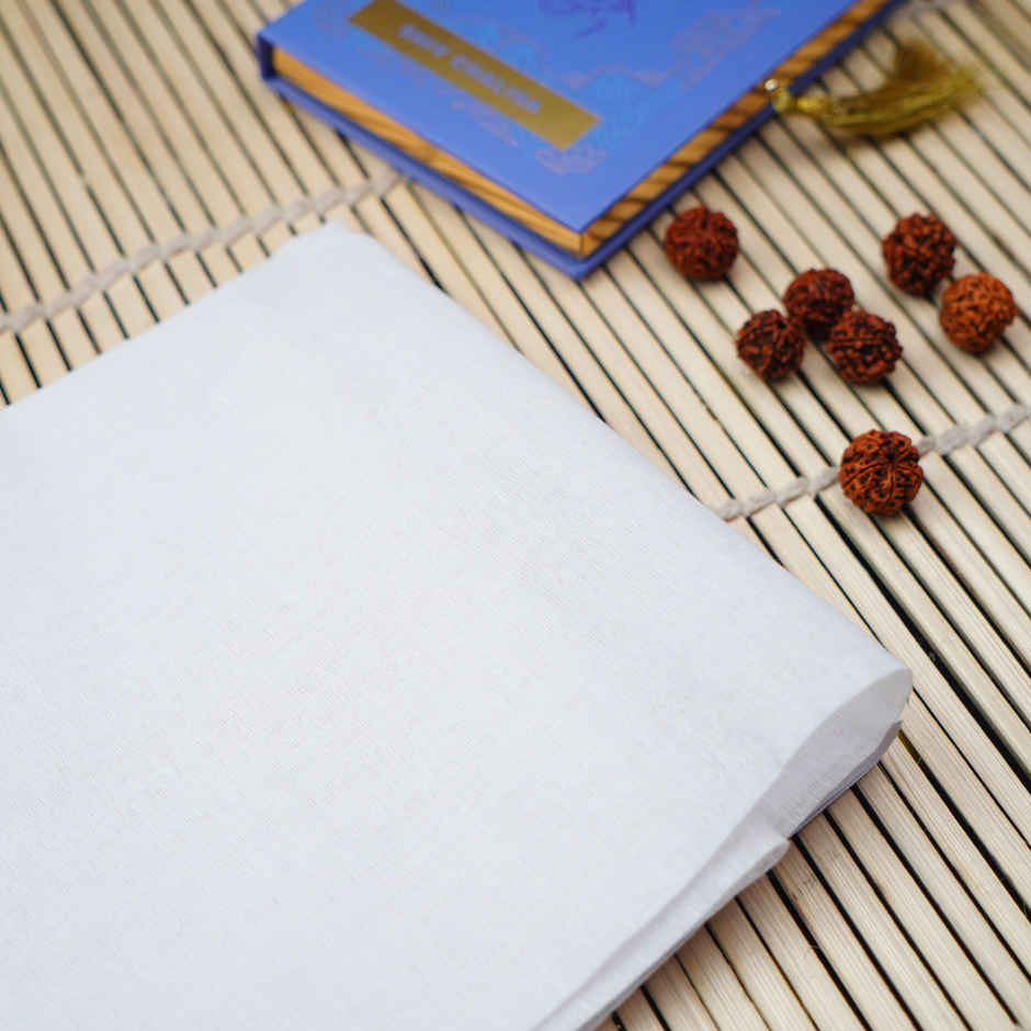 White Puja Kapda | 1.25 m | ServDharm