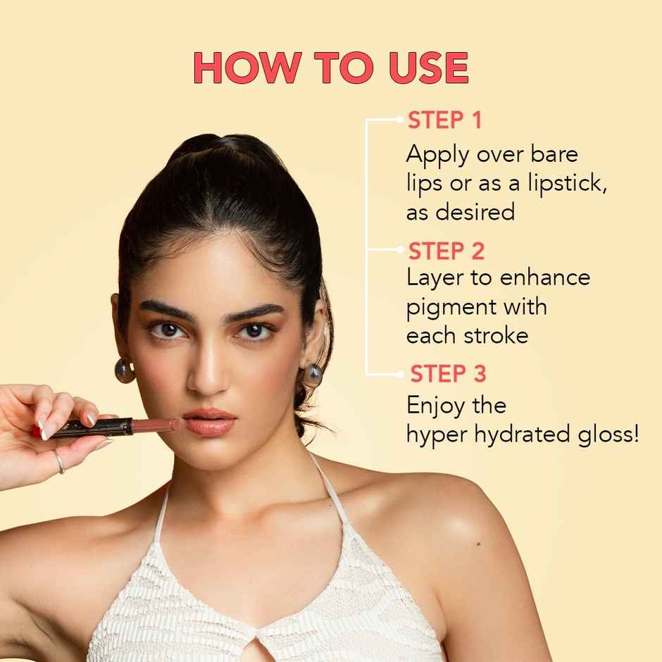 Lovechild Masaba- Shooting Star Hyper Hydrating Gloss Balm-Hot Glaze