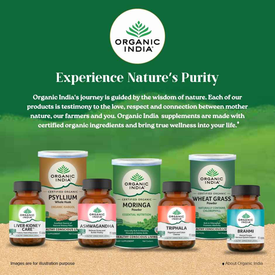 Organic India Wheat Grass, Supports Immunity & Boosts Stamina