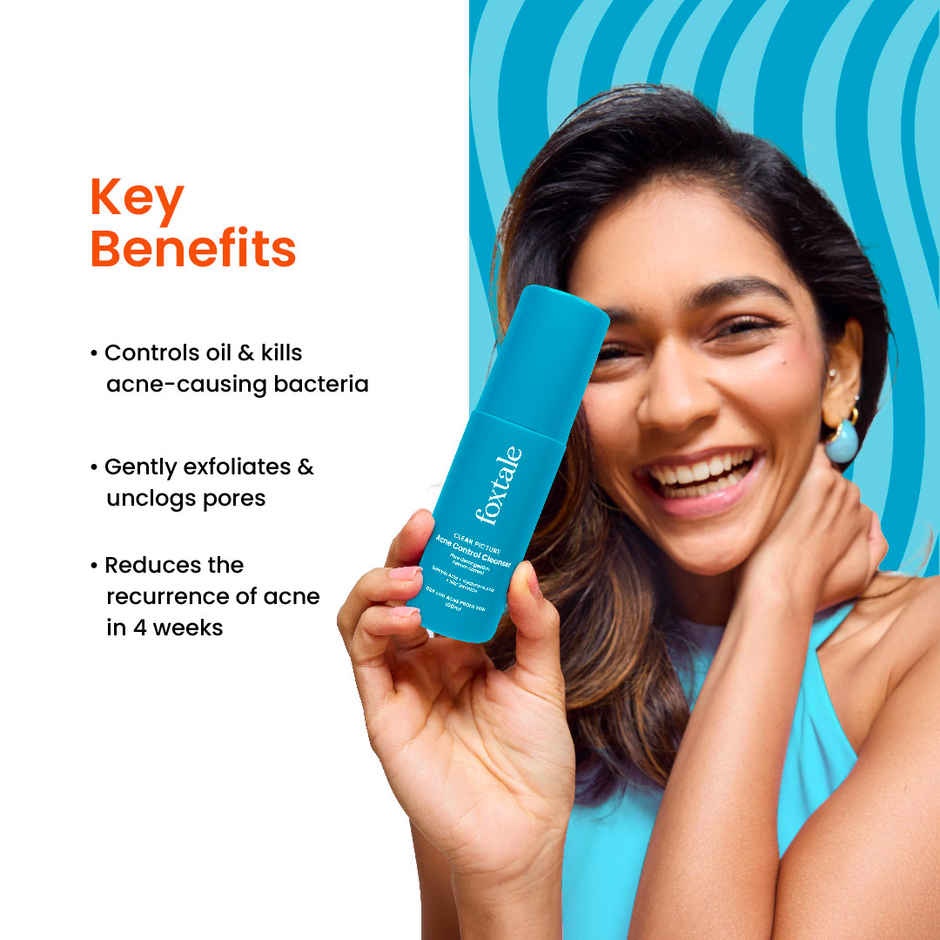 Foxtale 2% Salicylic Acid Face Cleanser/ Face Wash