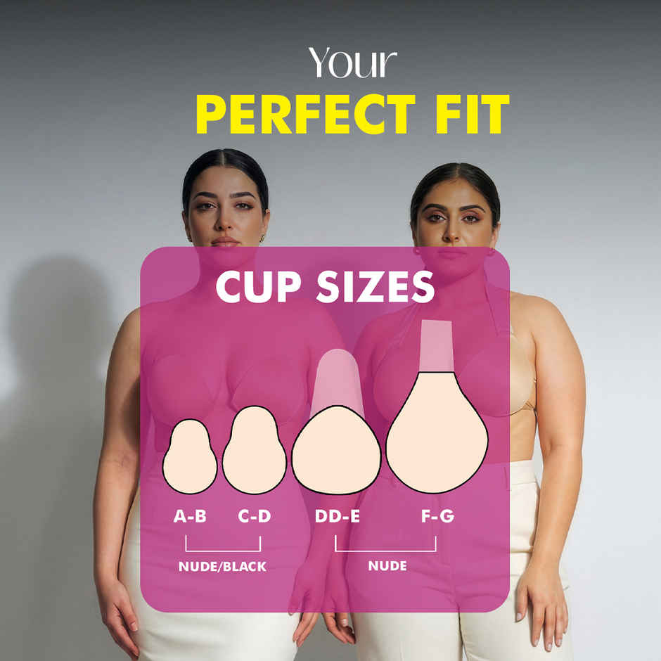 Pinq Polka Breast Lift Cup FG Nude