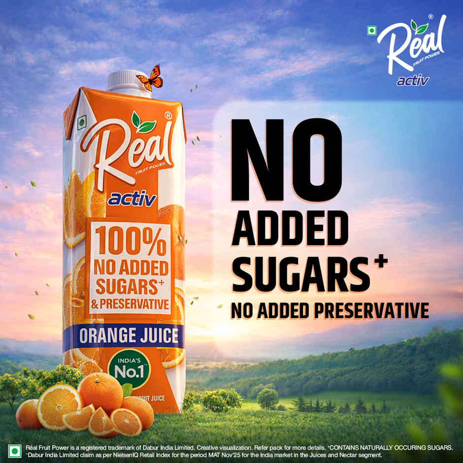 Real Activ Orange Juice | No Added Sugars & Preservatives
