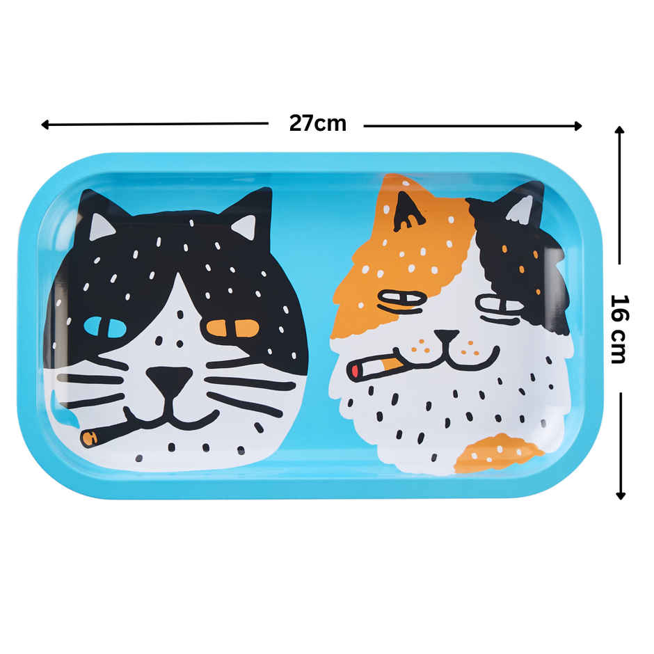 Slimjim Jacob 9 Lives Rolling Tray | Medium | 27 X 16 cm