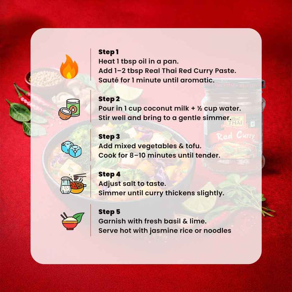 Real Thai Red Curry Paste